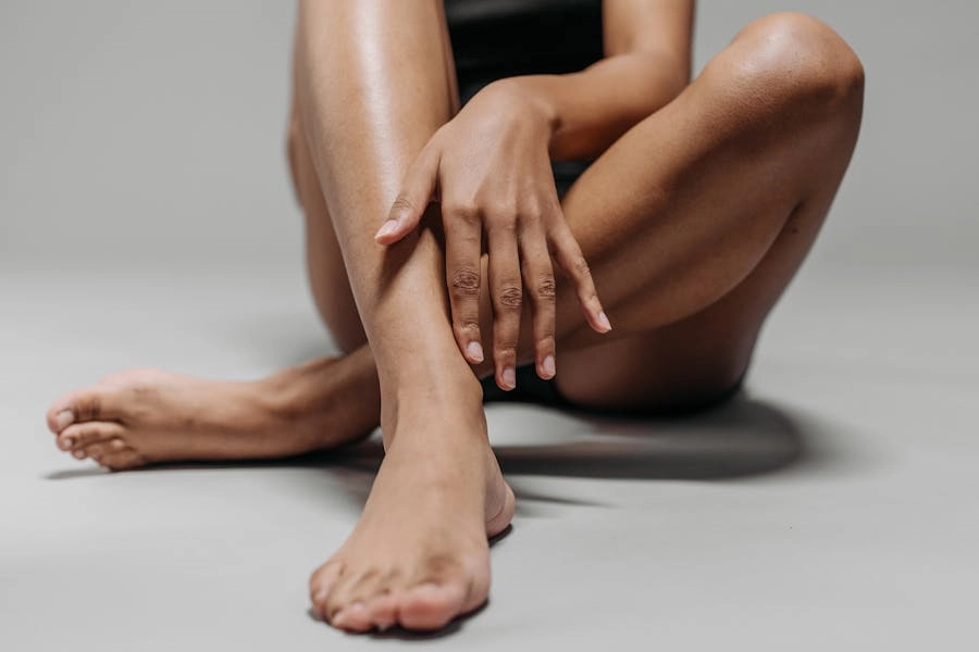 peeling ou gommage de la peau