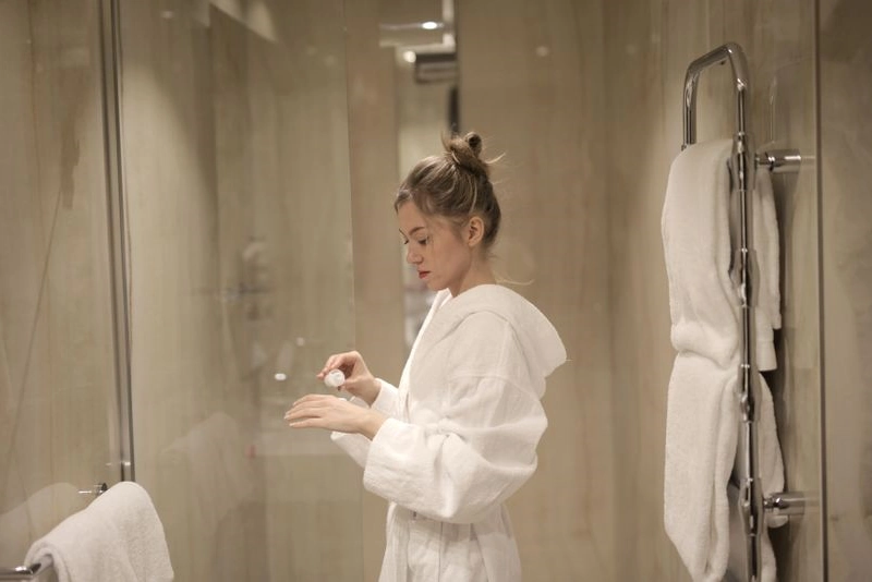 peau qui tiraille après la douche