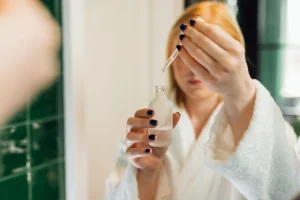 sérum dans la routine beauté